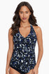 MagicSuit Blue Print Separate Missy Tankini Top
