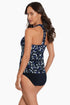 MagicSuit Blue Print Separate Missy Tankini Top