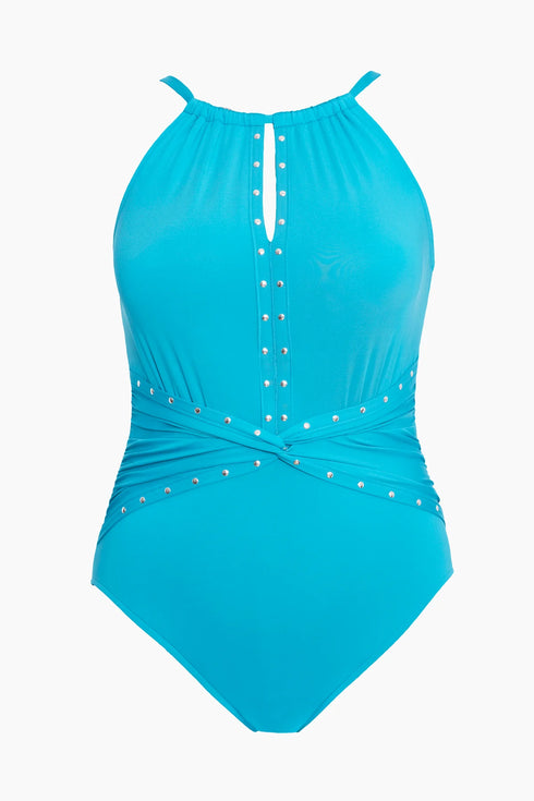 MagicSuit Riveted Diana One Piece Swimsuit