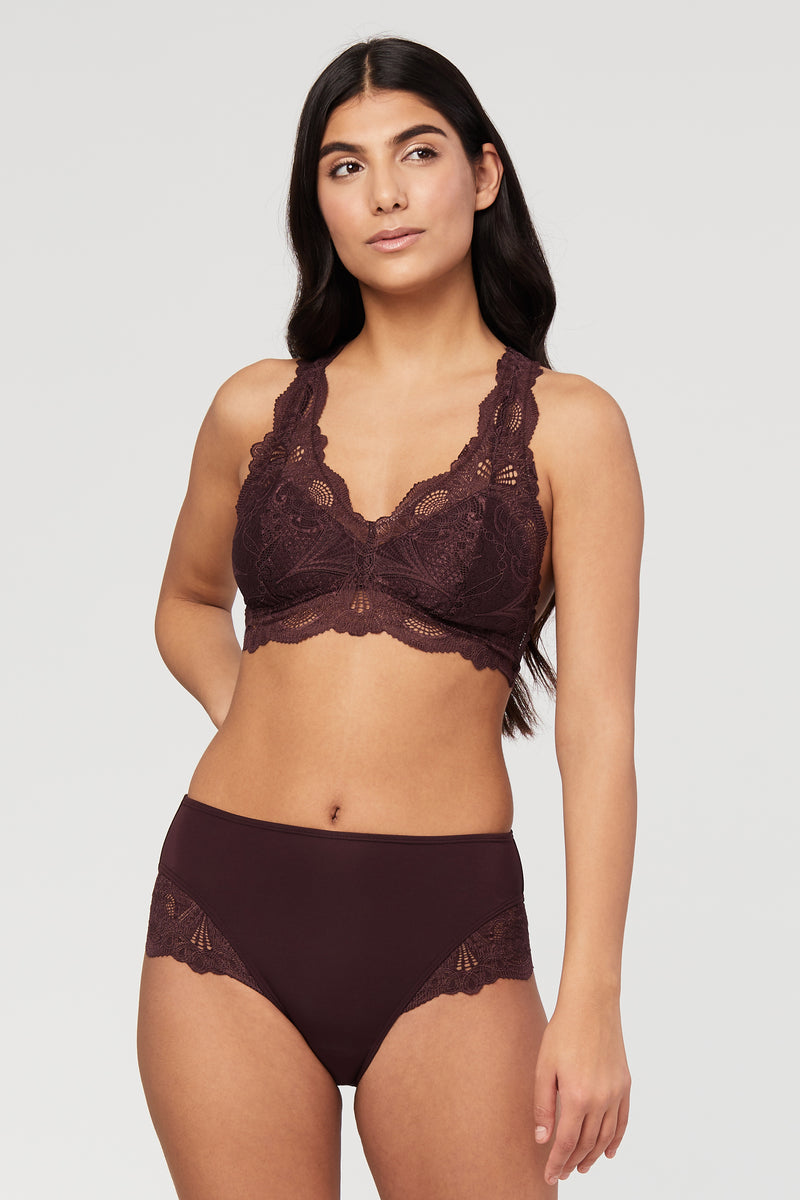 Fleur't Belle Epoque Lace T-Back Bralette CHANTILLY buy for the best price  CAD$ 70.00 - Canada and U.S. delivery – Bralissimo