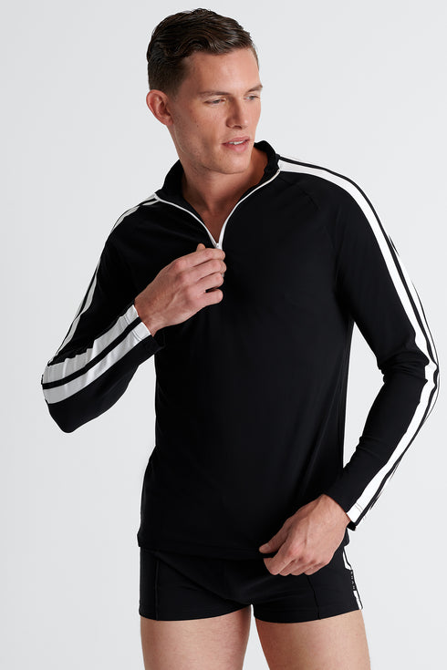 Shan Retro Long-sleeve rash guard