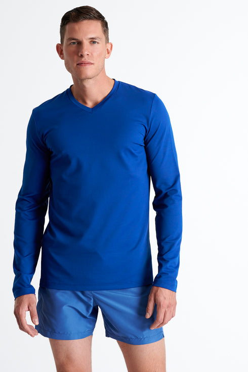 Shan Actuel long sleeve V neck