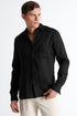 Shan Signature Button down linen blend shirt