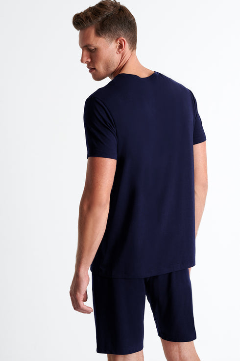 Shan Relaxation Soft round neck t-shirt