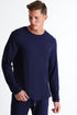 Shan Relaxation Soft round neck long sleeve shirt