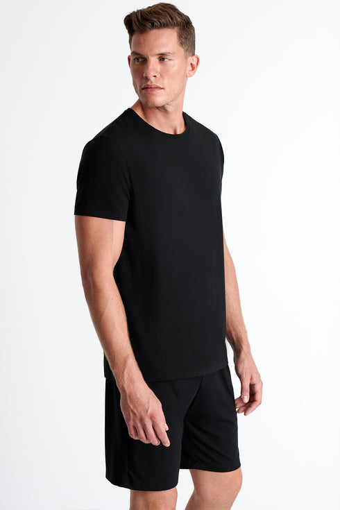 Shan Relaxation Soft round neck t-shirt