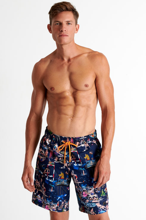 Shan Classique Long fit swim trunk