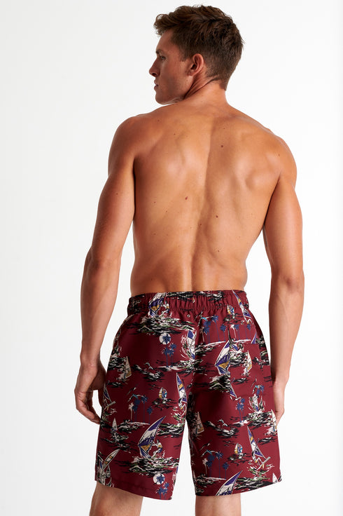 Shan Classique Long fit swim trunk