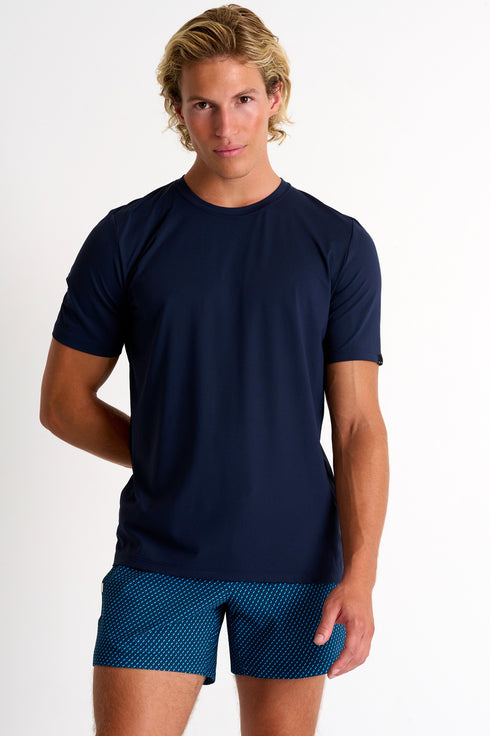 Shan Confort Microfiber crew neck t-shirt - 62220-81-590