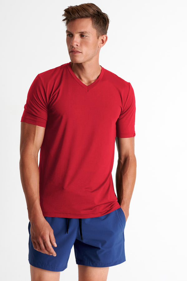 Shan Confort Microfiber v-neck t-shirt