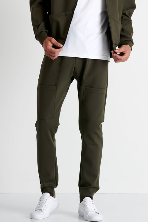 Shan Modern 3D jersey cargo pants