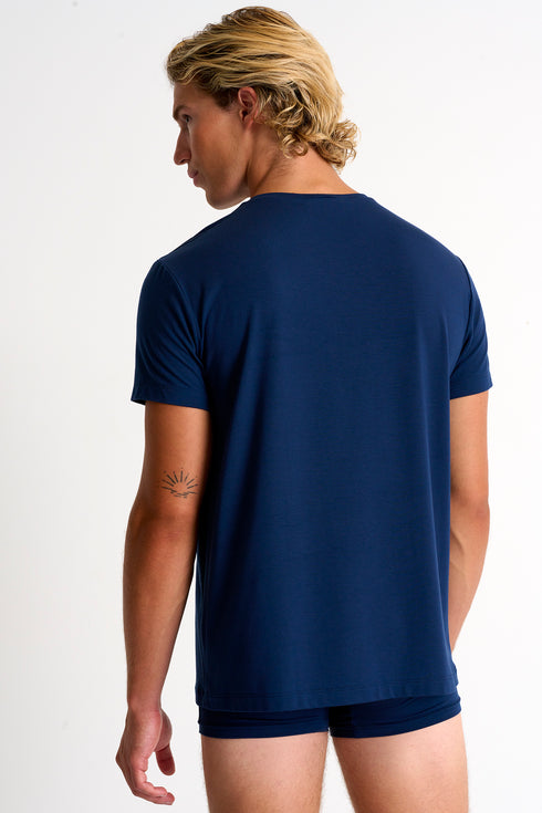 Shan Relaxation Soft round neck t-shirt