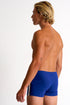 62305-21-541 - Fitted Short Swim Trunks S / 541 Indigo & White