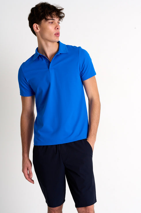 Shan Actuel Textured jersey polo