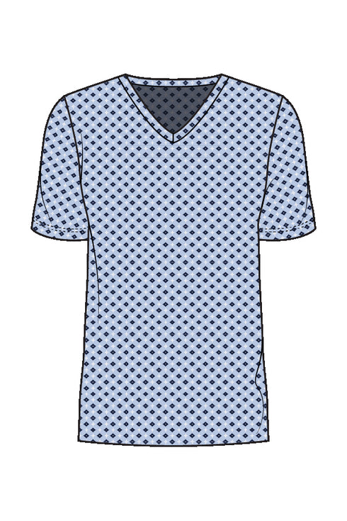 Shan Techno High performance V-neck t-shirt