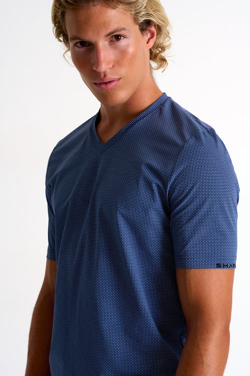 Shan Techno High performance V-neck t-shirt