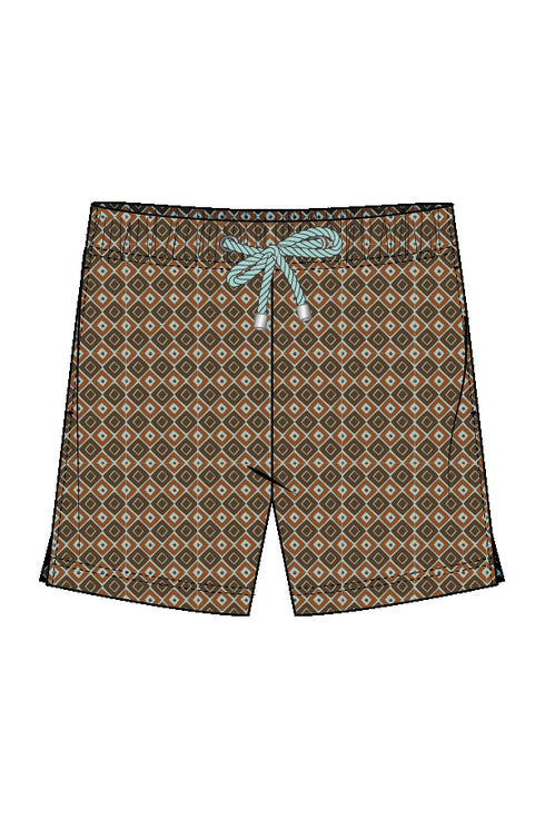Shan Henry Classic fit swim trunks