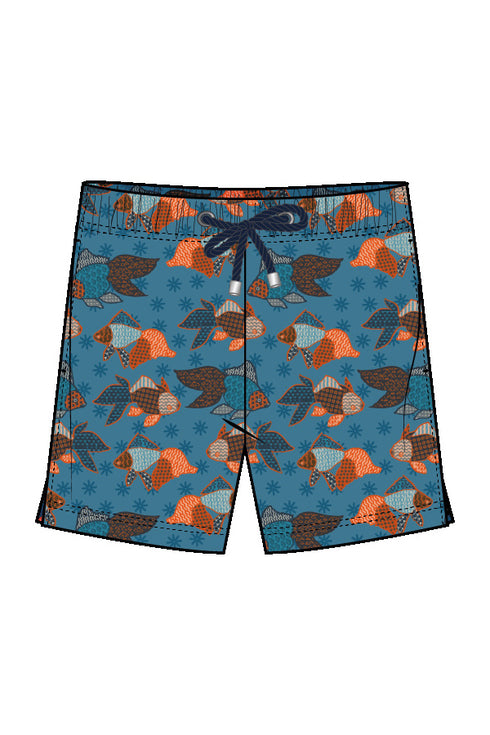 Shan Henry Classic fit swim trunks