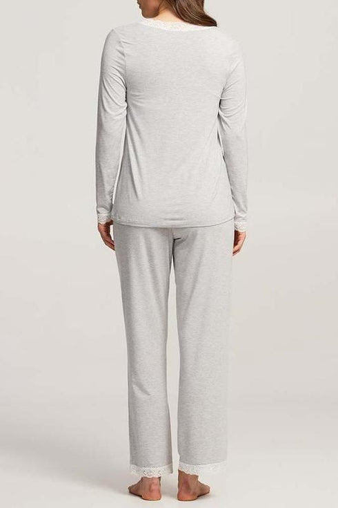 Fleur't Essentials Long Sleeve Pj Set