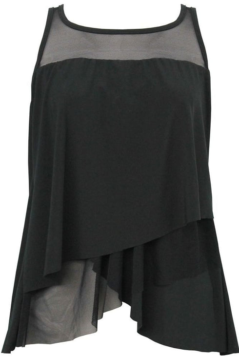 MiracleSuit Illusionists Plus Size Separate Tankini Top