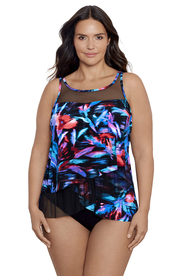 MiracleSuit Fuego Flora Tankini Top