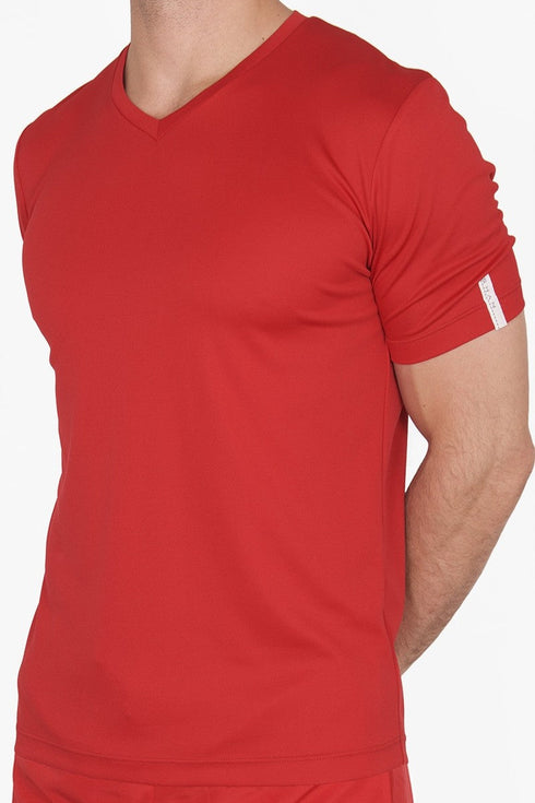 Shan Actif classic V-neck t-shirt