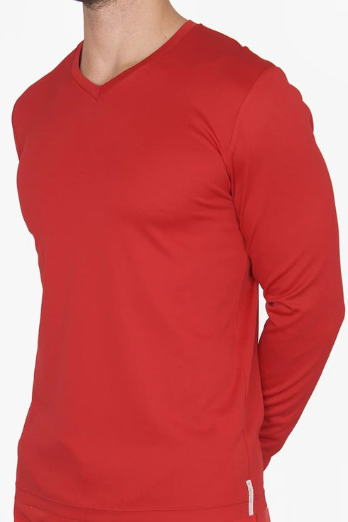Shan Actif Long sleeve V-neck shirt
