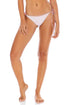 Luli Fama Baby Jungle WEAVED TRIM RUCHED BRAZILIAN TIE SIDE BOTTOM