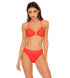 Luli Fama Last Fling RED HOT RING HALTER BANDEAU TOP