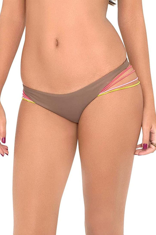 Luli Fama Unstoppable Colored Strings Buns Out Bottom