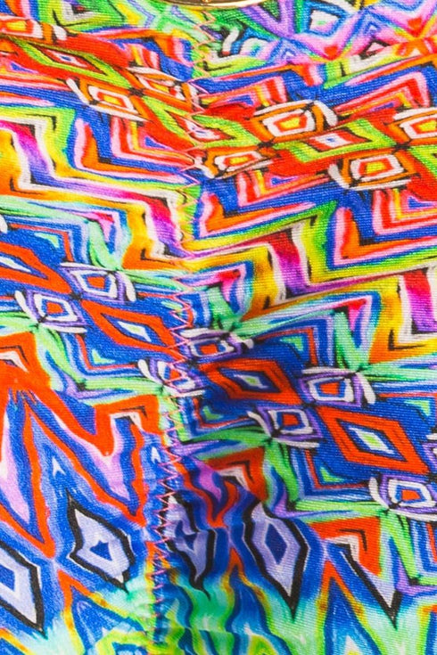 Luli Fama Free Love Strappy Full Ruched Back