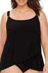 MiracleSuit Razzle Dazzle Plus Size Underwire Tankini Top