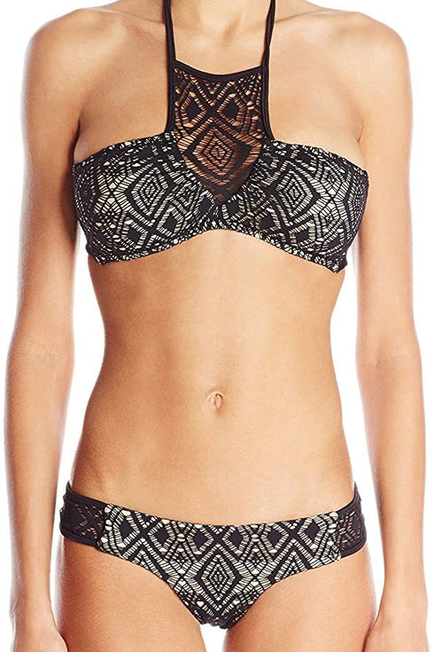 Luli Fama Miami Nights Seamless Sheer Sides Skimpy Bottom