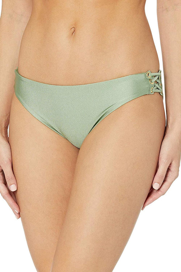 Luli Fama Mambo Laced Up Grommet Full Bottom