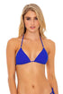 Luli Fama Last Fling SOMETHING BLUE RING TRIANGLE TOP