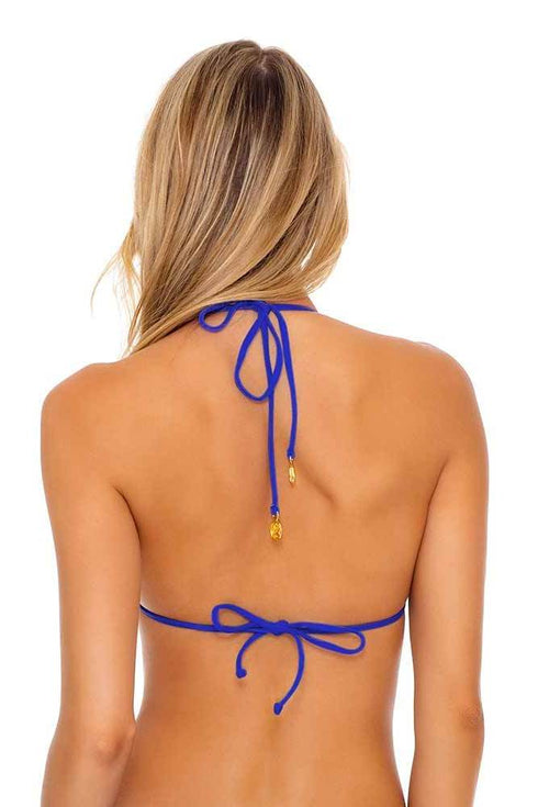 Luli Fama Last Fling SOMETHING BLUE RING TRIANGLE TOP