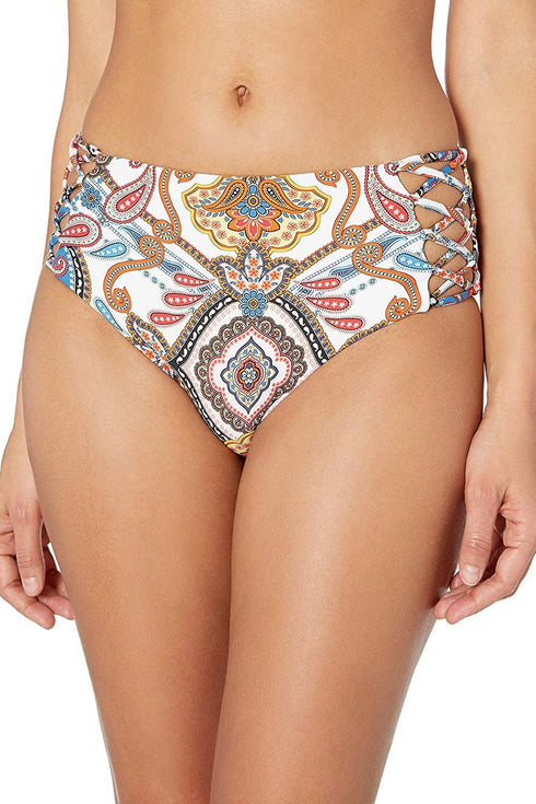 Luli Fama Maestranza Laced Up High Rise Cheeky Bottom