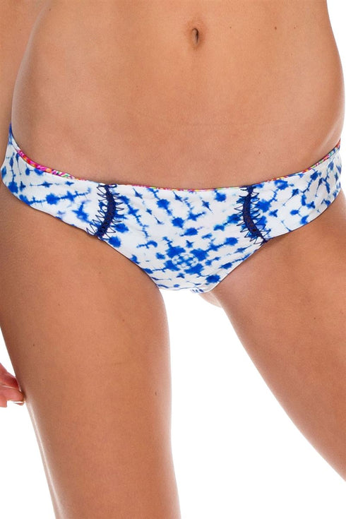 Luli Fama Beautiful Mess Curve Stitched Reversile Moderate Bottom