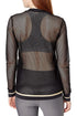 Luli Fama Warrior Spirit Fishnet Bomber Jacket