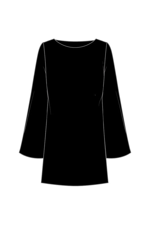 Shan Mila dress Fleece jersey