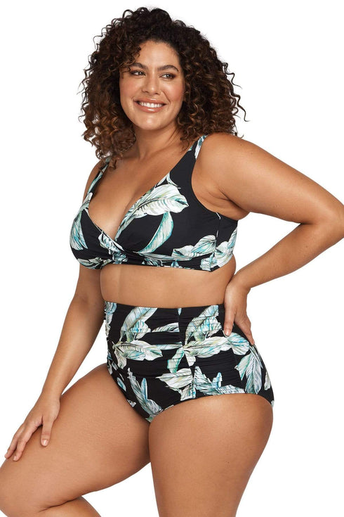 Artesands Figaro Raphael HIGH WAIST, ROUCHED SWIM PANT