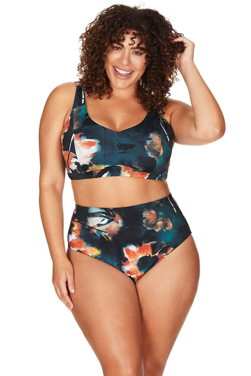 Artesands POLKA ROCOCO Hi Leg High Waist Swim Pant