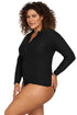 Artesands Hues Black Hues Sunsafe Long Sleeve Top