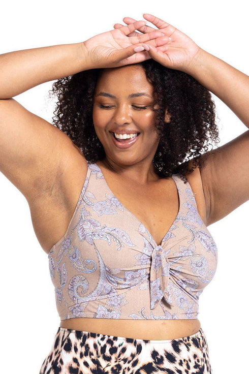 Artesands Vivaldi's Midriff Bikini Top