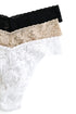 Hanky Panky 3 Pack Original Rise Thongs