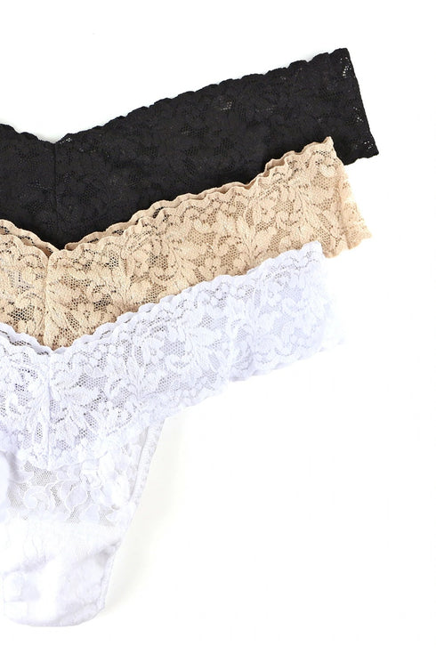 Hanky Panky 3 Pack Low Rise Thongs