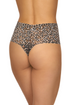 Hanky Panky Printed Retro Lace Plus Size Thong