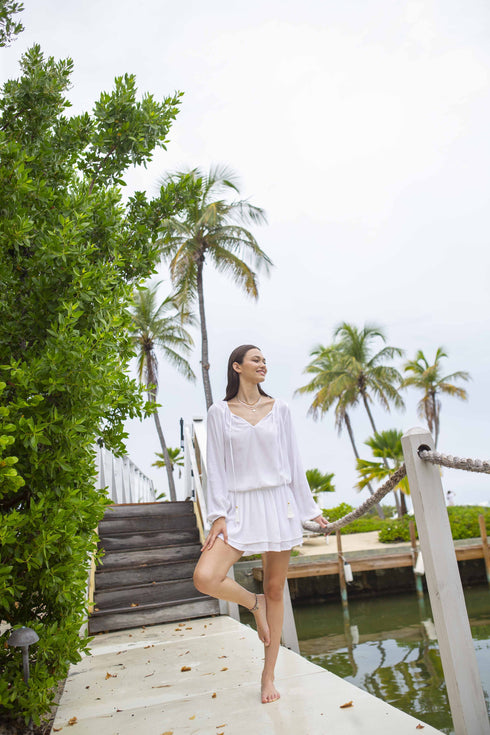 Koy Resort Miami Ruffle Dress