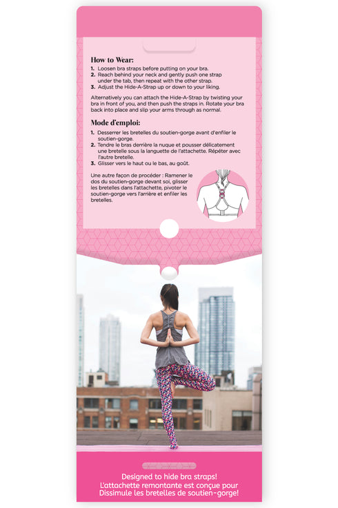 BeConfident Racer Back Bra Clip - 3 pc Narrow