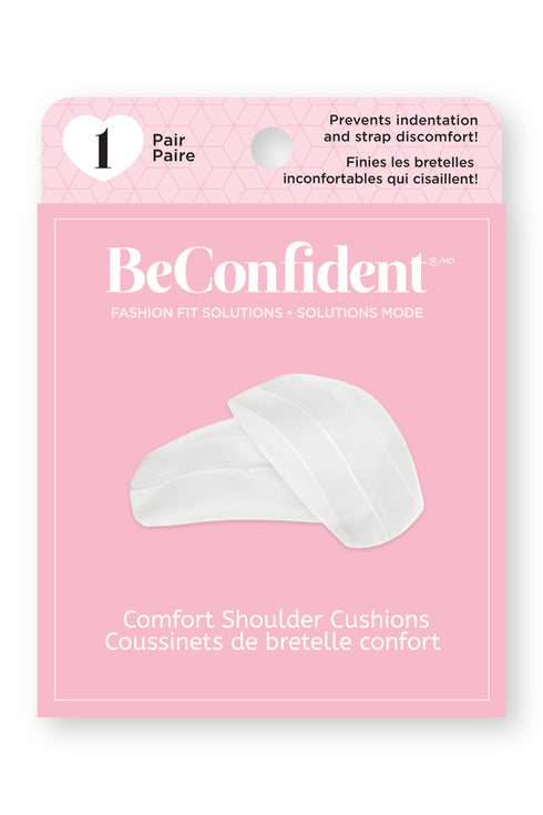 BeConfident Comfort Shoulder Cushion - 1 Pair - Clear